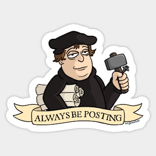 Martin Luther Sticker